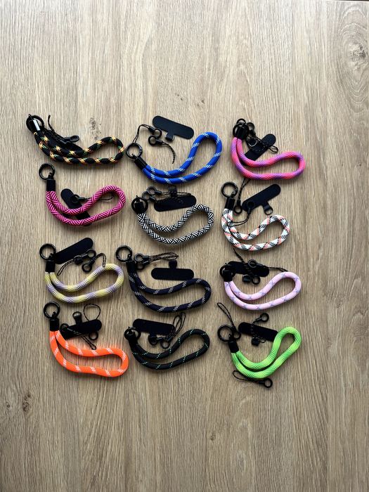 Короткий шнурок ремінець для телефону iPhone з тримачем карабіном