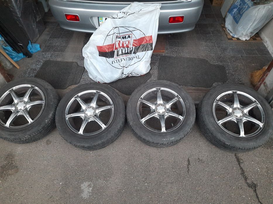 продам диски 4x114.3( стояли на Lacetti)з резиною