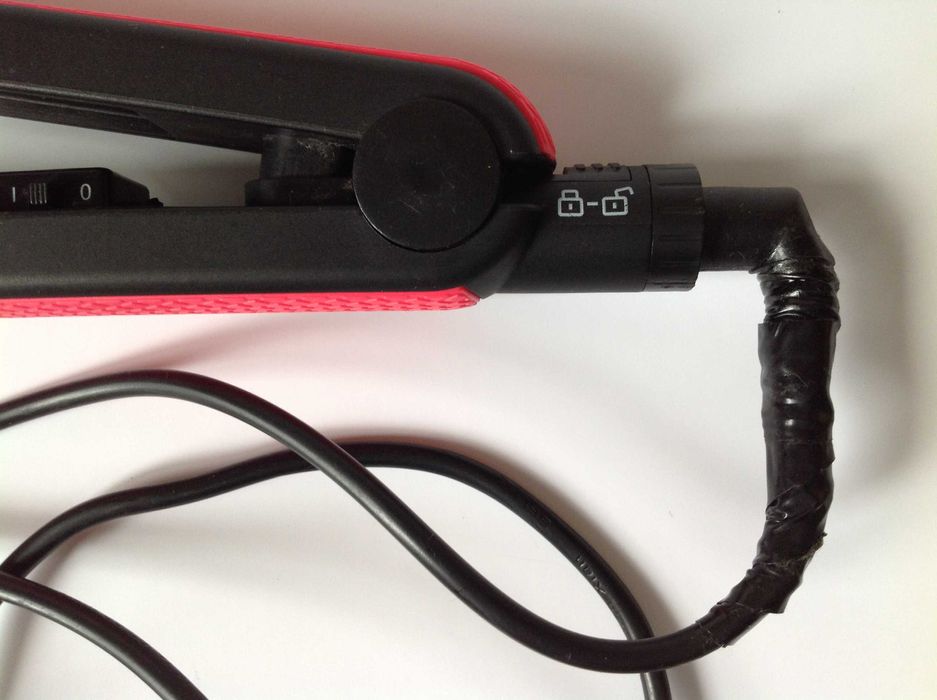 Выпрямитель утюжок Nova с регулятором т-ры (ремонт провода) для волос