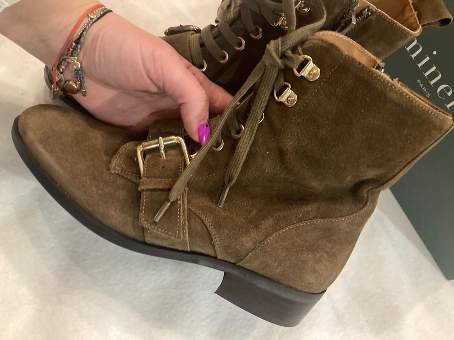 Botki Minelli Paris 37 nowe