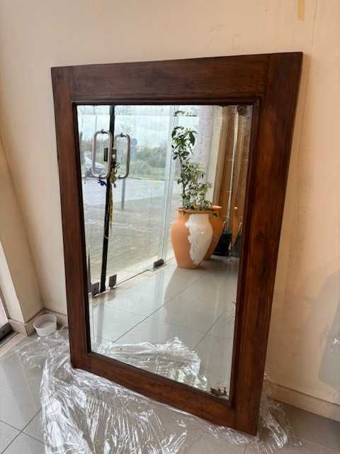 Espelho antigo restaurado