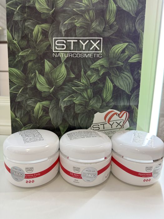 Styx. Стікс. Акція!Гель жар- холод, Кориця, крем Контур, Ікра