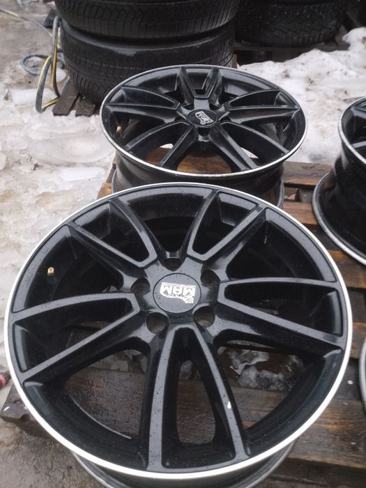 Диски МАМ 5×112/R17/7.5J/ЕТ-37/DIA 66.6мм;гарний комплект, з Німеччини