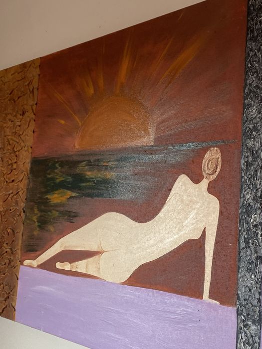 Quadro Contemporâneo - Arte Moderna com Textura