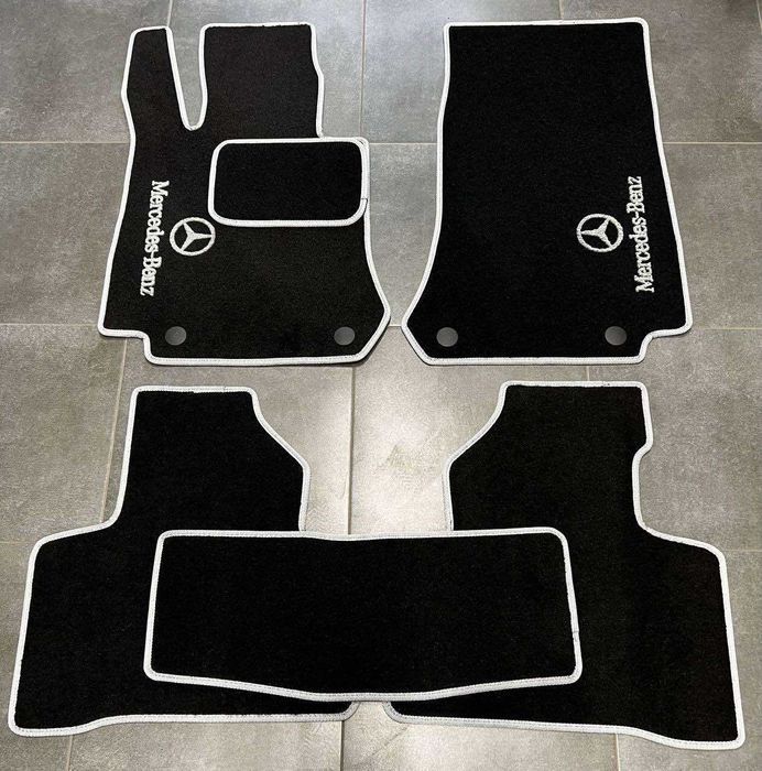 Ворсові коврики для Mercedes EQS \ EQC \ EQE\ GLB\ поліки