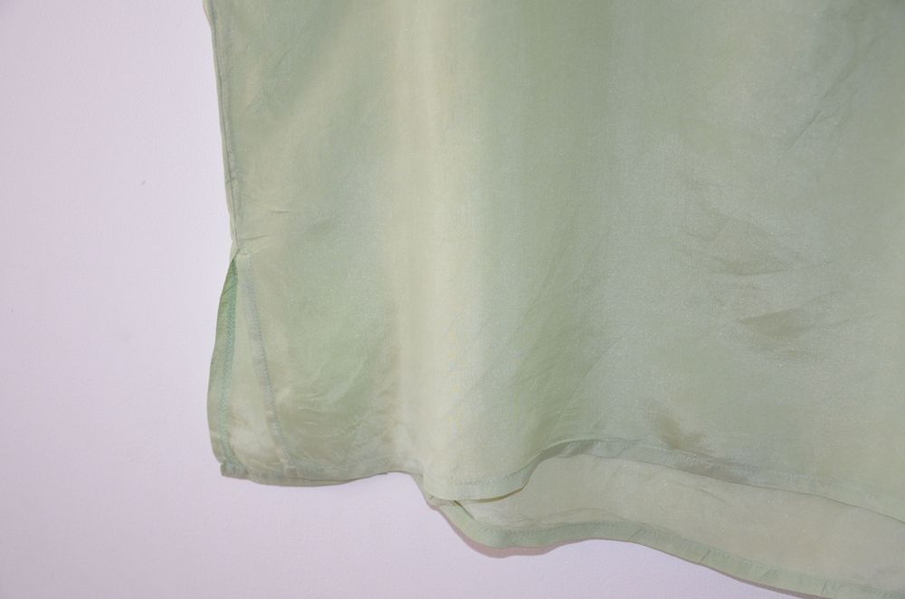 bluzka 100% silk jedwab Torelli r. 44/46 zielona