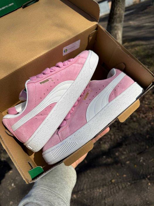 ОРИГІНАЛ! Puma Suede XL Pink 37.5 38 39 | 396577-13