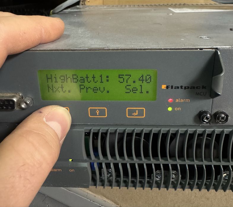 Швидка зарядка для Lifepo 48V, Eltek Flatpack   3,6КВт на три модулі