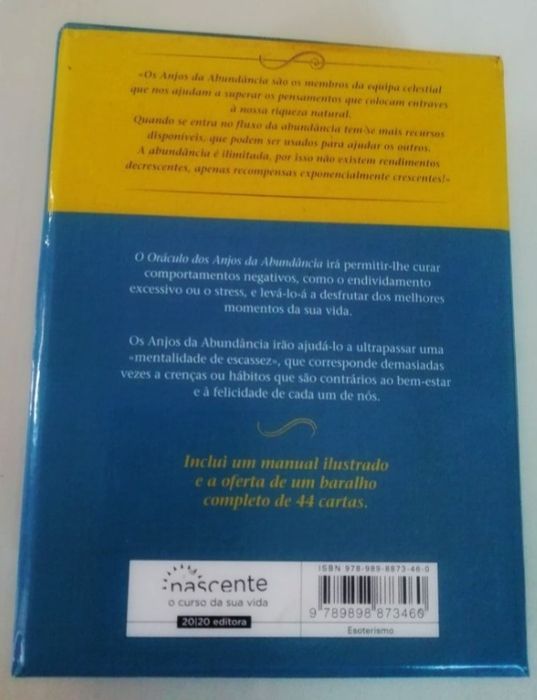 Oráculo Anjos da abundância - Doreen e Grant Virtue