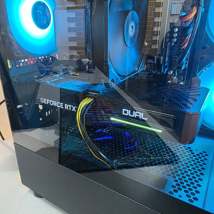 Компютер AMD Ryzen 5 8400f, 32GB DDR5, RTX 5060, SSD 512GB NVMe