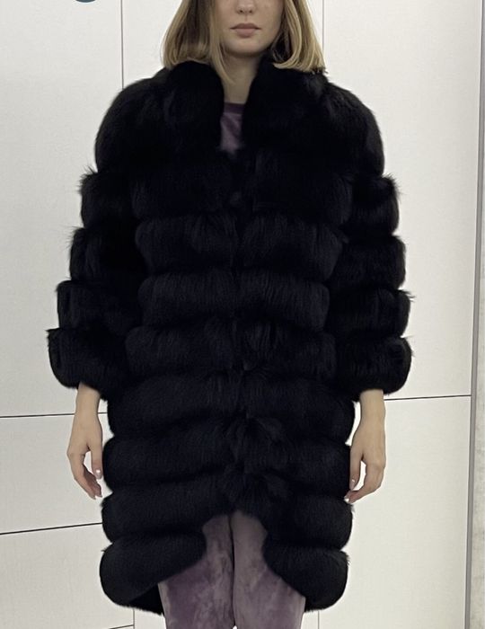 Шуба из песца