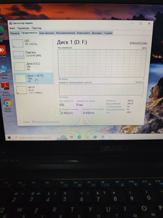 Продам ноутбук Asus k52j з ссд.