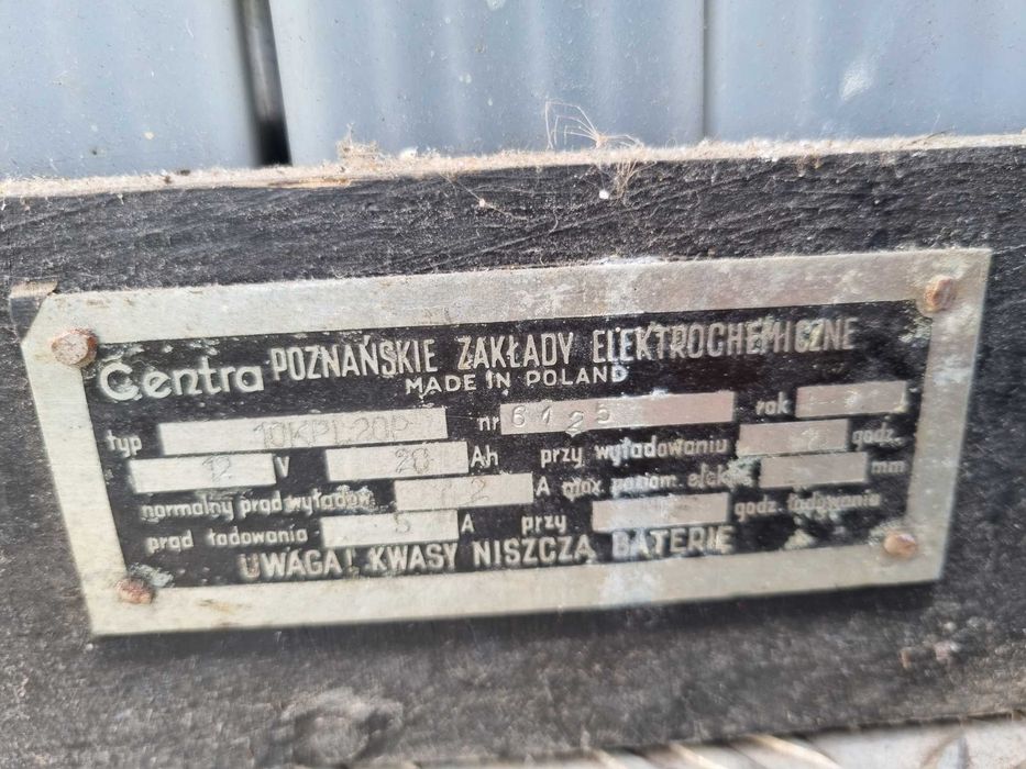 Akumulatory zasadowe, trakcyjne 12v/24v