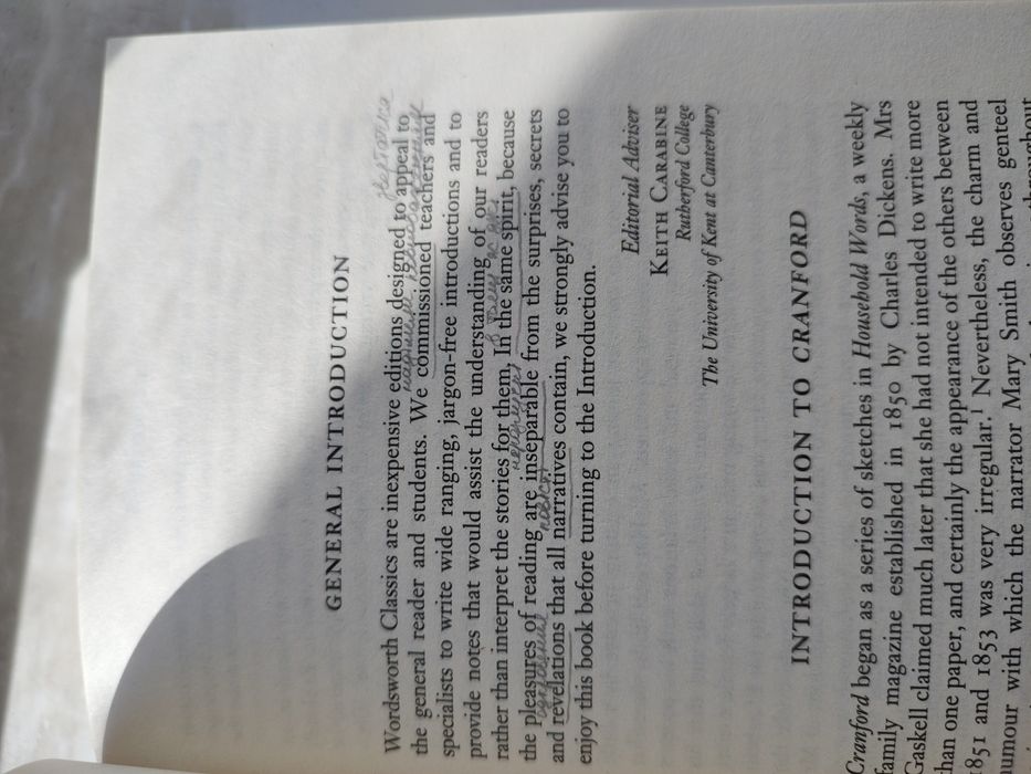 Книга англійською Cranford & Other Stories ELIZABETH C. GASKELL