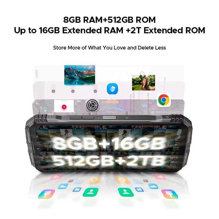 Doogee S118 Pro 8GB/512GB  5G IP69K 2.6GHz