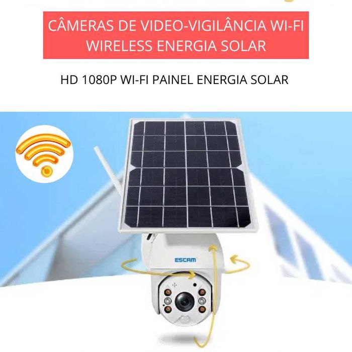 (NEW) 1080P 360° IP Surveillance Camera | WI-FI Wireless | Solar + Battery64309591743362120