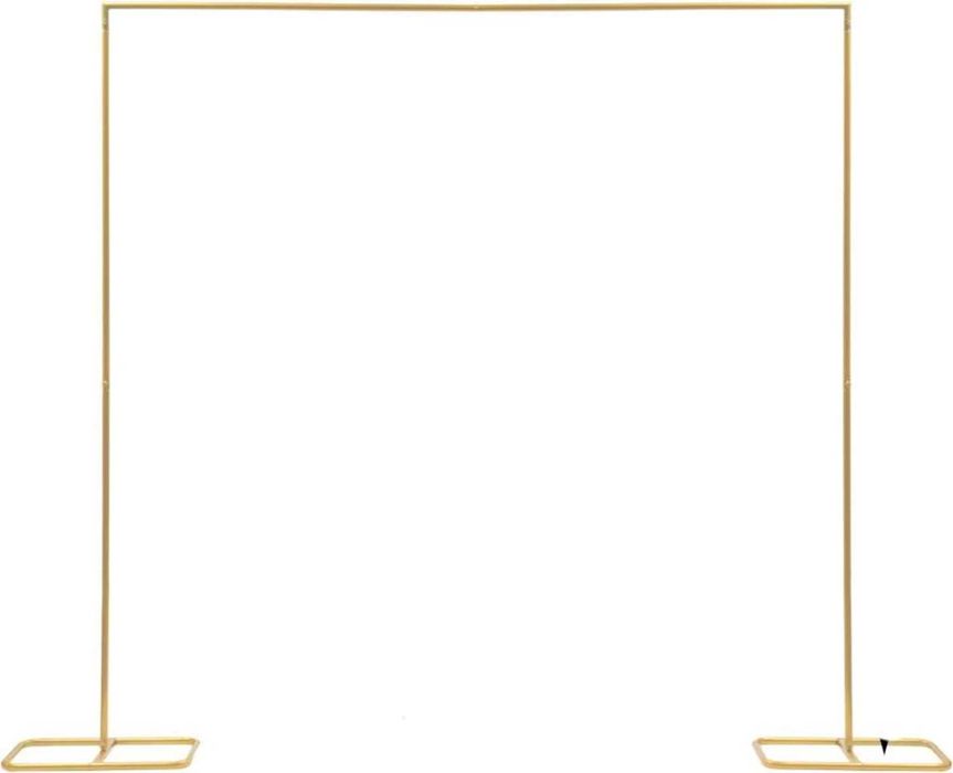 ŁUK weselny prosty złoty 300cm x 300 cm profil 20x20 mm metal
