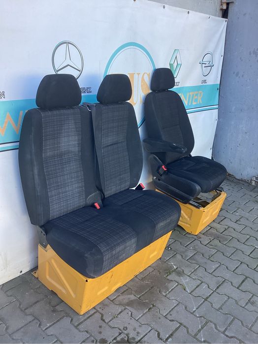 Сидіння подвійне Mercedes Sprinter 906 Volkswagen Crafter Сідушка
