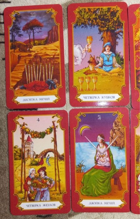 Карты таро Логинова 78 штук, колода