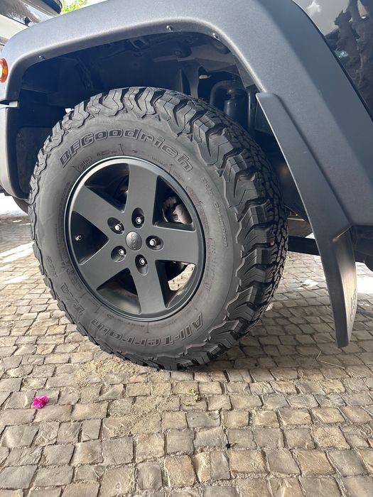 Black Jeep Wangler