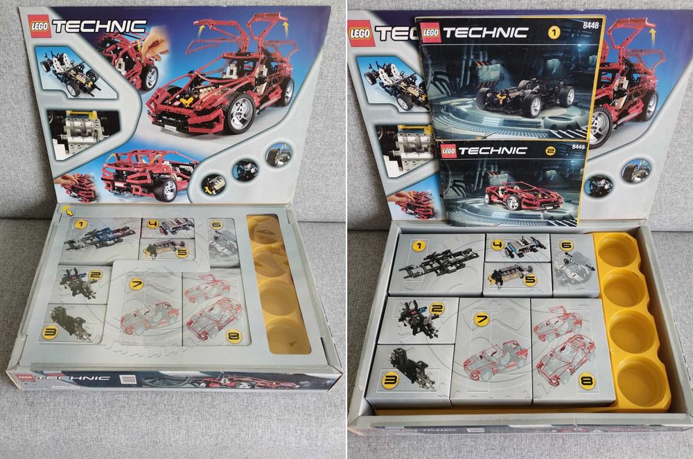 Lego Technic 8448 samochód Super Street Sensation KOMPLETNY Kielce 