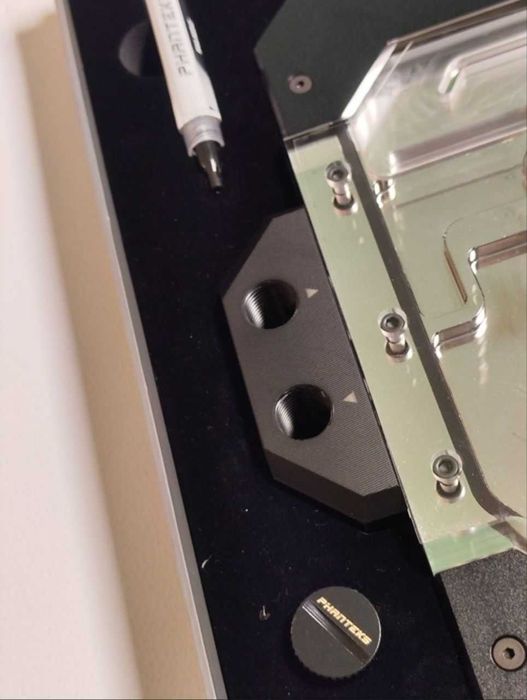 Водоблок Phanteks Glacier G1080 1070 нова кастом для відеокарти  1/4