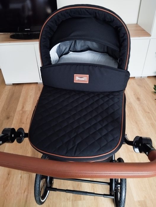 Nowy wózek dziecięcy 2w1 My Junior Sienna czarny