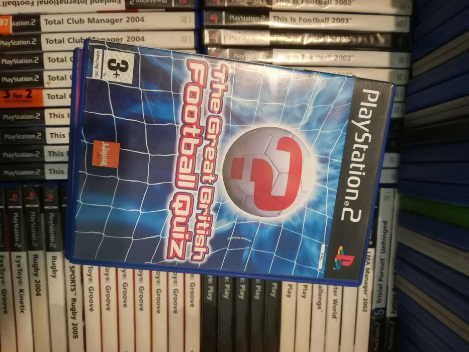 The greate British football quiz ps2 PlayStation 2