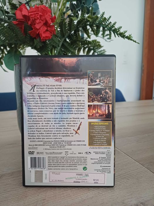 DVD A Missão (Robert De Niro / Jeremy Irons) – Novo