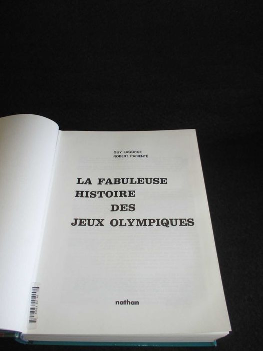 Livro La Fabuleuse Histoire Des Jeux Olympiques Jogos Olímpicos