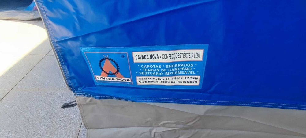 Tenda de campismo familiar para 6 pessoas