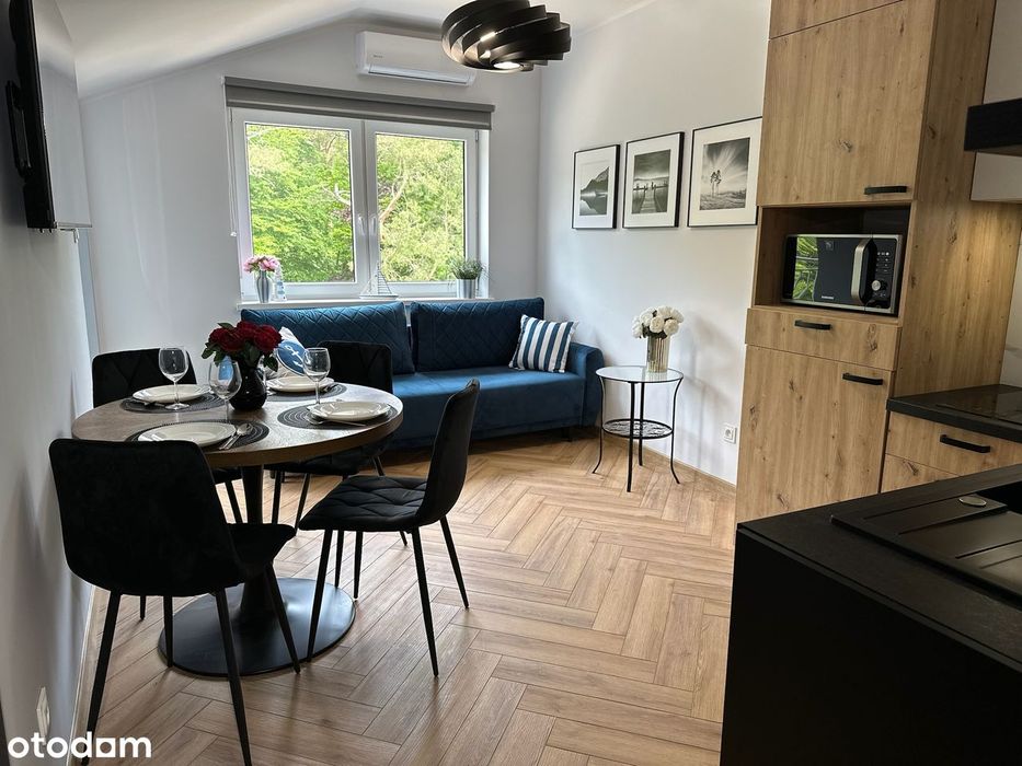 Apartament 350 m do morza przy lesie | 2 poziomy | taras na dachu