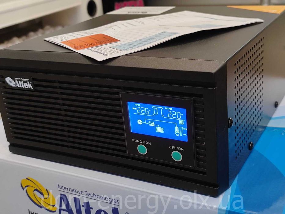 ИБП ДБЖ 480Вт W Безперебійник Джерело безперебійного живлення до котла