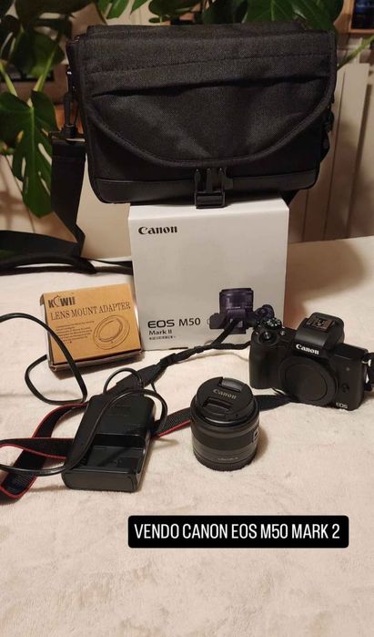 Vendo Canon esos M50 mark ii