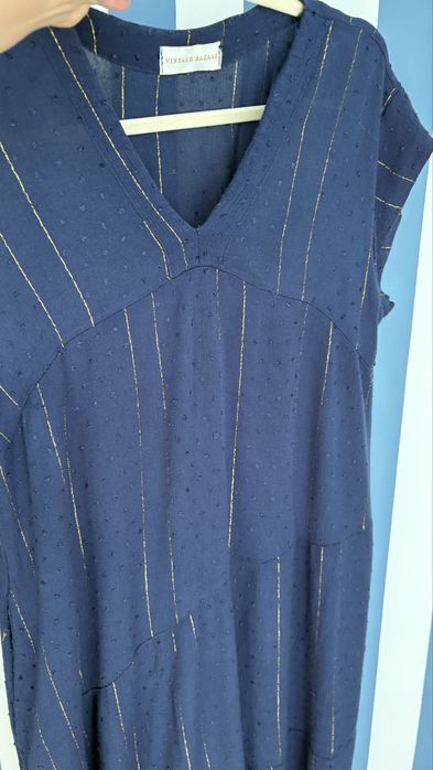 Vestido Azul Vintage Bazaar