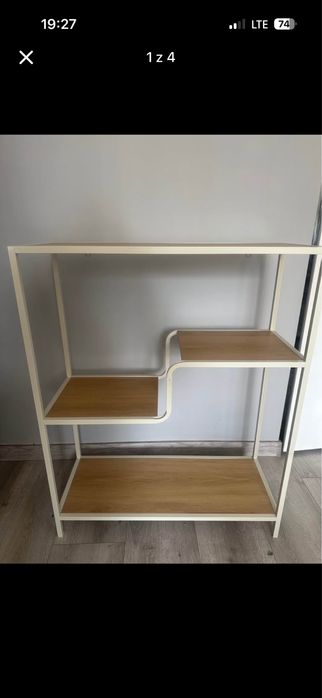 Metalowa komodo półka