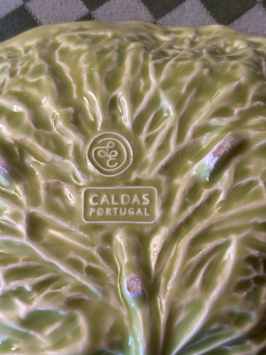 Louça das Caldas. Pratinho de aperitivos.