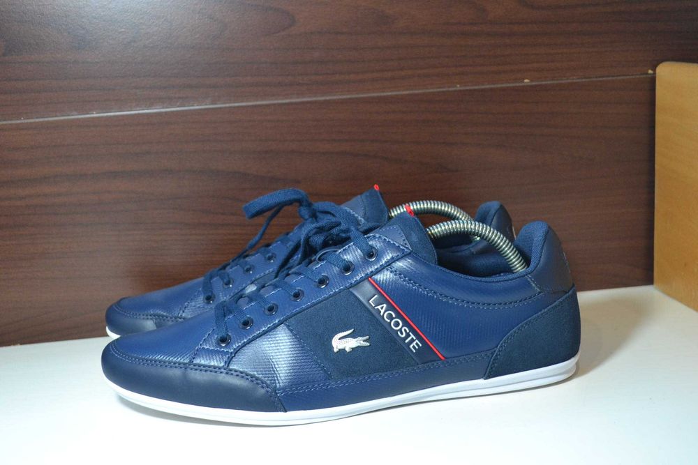 lacoste chaymon 44.5р сникерсы кроссовки кожаные оригинал