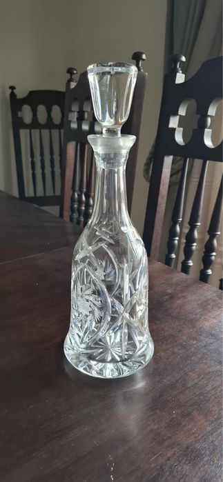 Garrafa em cristal para bebidas