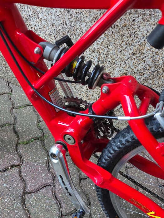 Cannondale super v 900 retro mtb rower gorski shimano xt