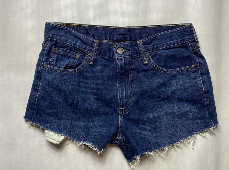 Levi's 514 LEVI STRAUSS LEVIS oryginalne damskie jeansowe spodenki W30