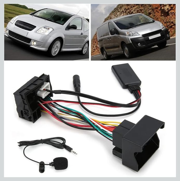 Adapter audio Bluetooth AUX moduł kabla muzycznego