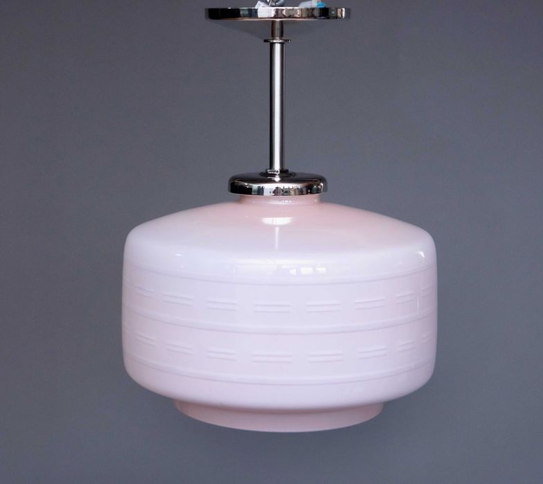 Komplet 2 lamp wiszących  Art Deco New Look Pop-Art Mid-Century Vintage PRL