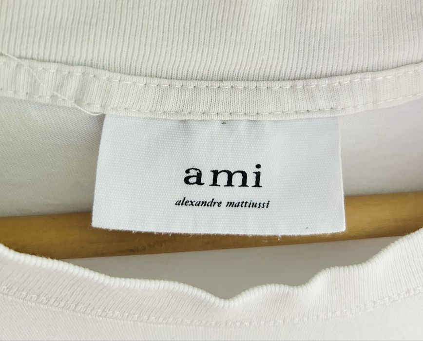T-Shirt bialy Ami Paris r. M