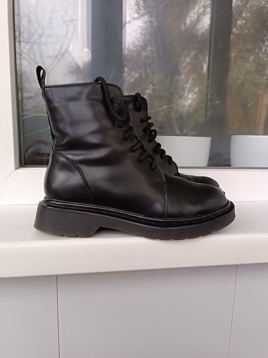 Зимові шкіряні ботинки