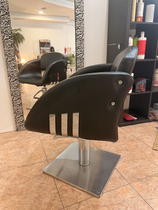 Conjunto 3 cadeiras de salão  cabeleireiro