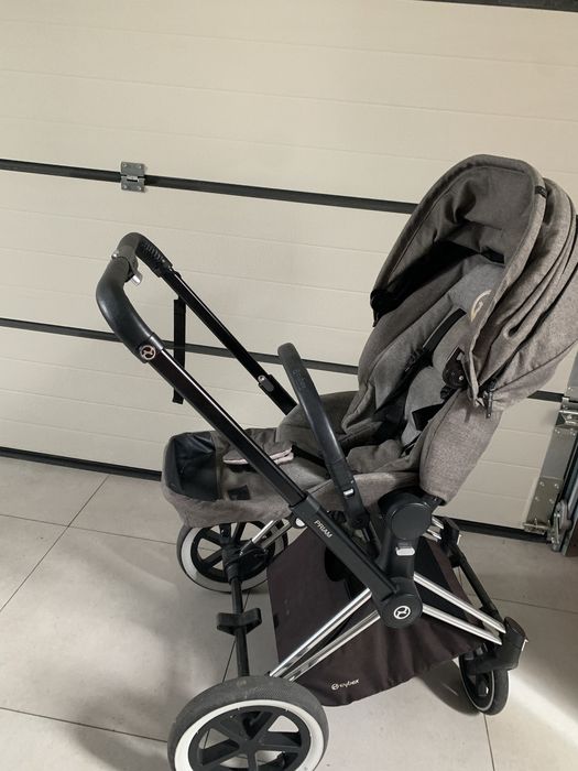 Cybex CYBEX PRIAM wózek 2w1 gondola Lux plus adaptery folia