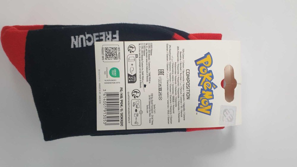 2 x Freegun skarpety 31/34 pokemon 2 pak pokemon