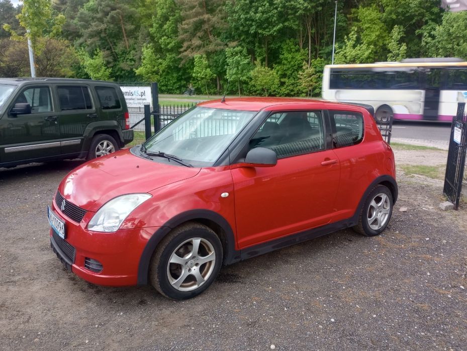 Suzuki Swift 1.3B 92KM 2007r * el szyby klimatyzacja radio * TORUŃ