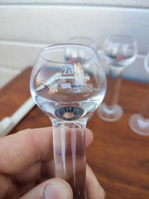 Kieliszki do wódki / Likieru na nodze- Norwegia - Aquavit